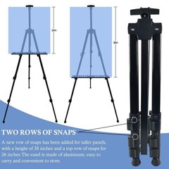 Art Painting Display Artist Easel Stand,Ns Jymb Portable Metal Adjustable Easels
