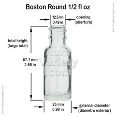 1/2 OZ 15ML GREEN BOSTON GLASS BOTTLES WITH CHILD RESISTANT CRC GLASS DROPPERS