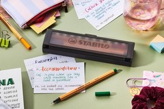 STABILO point 88 – Fineliner – Click Set da 10 – Colori assortiti