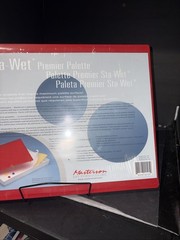 Sta-Wet Masterson Premier Palette With Red Lid- 16″ x 12″