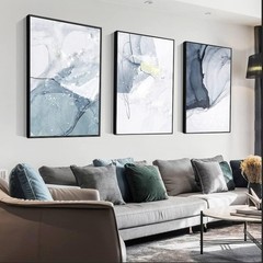 Canvas Framed Wall Art Large Size 24 X 32 Inch X 3 Pieces Of Modern Abstract …