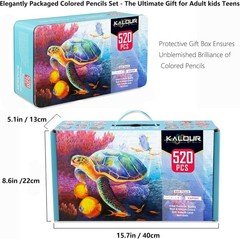 Soft Core Artist Pencils – 520 Colors