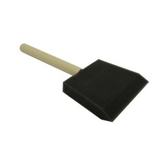 Foam Paint Brushes 3 Inch 12 Pcs High Density Applicator For Crafts Staining DIY