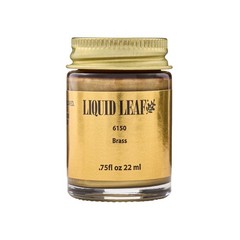 Plaid 6150 Paintable Multi Surface Metallic Brass Glaze 0.8 oz. (Pack of 6)