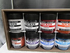 Knicker Watercolor Paint Poster Color Set of 12 Colors, 40ml PC40ML12N