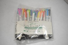Zebra Highlighters Mildliner Double Ended Markers 25 Colors Complete Collection