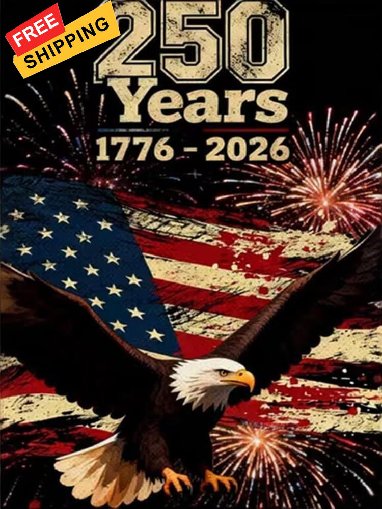 USZDL 250 Years American 12X16 IN【Full Tools&Accessories】, Flag-1