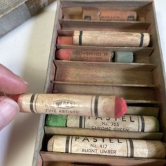 Vintage Devoe, Weber, Grumbacher Pastels. Fine Artists Pastels Assort. 12 *read*