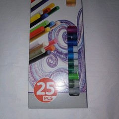 Daler Rowney Oil Pastels Pack of 25 Assorted Colors Art Supply