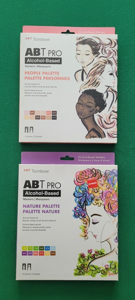 Tombow ABT Pro Alcohol Markers Dual Tip-People & Nature Palette