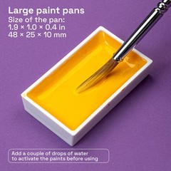 ARTISTRO Professional Watercolor Paint Set 1 Count (Pack of 48), 48 Colors