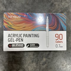 Acrylic Gel Pens for Coloring, 90 colors, Click Paint Pens Set DIY Art Crafts
