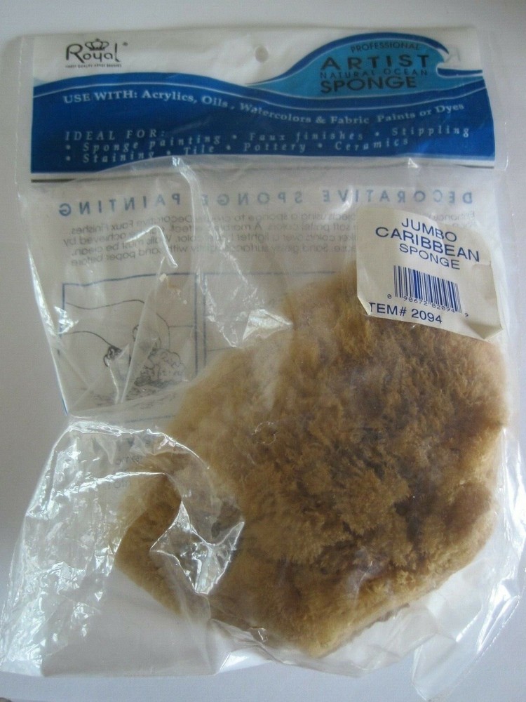 Jumbo Caribbean Artists Sponge ROYAL NIP