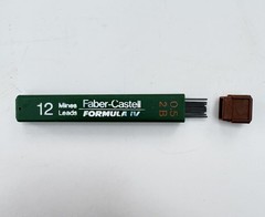 Faber-Castell Super Polymer 2B, 3H, 4H 0.5mm Leads Job Lot x 3 Germany