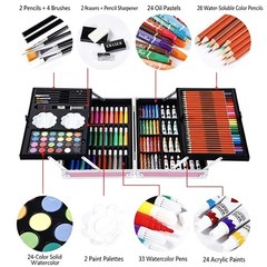 172PC Home Travel Sewing Kit Thread Threader Needle Tape Measure Scissor Thimble