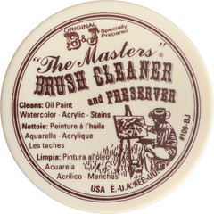 Non-Toxic Paint Brush Cleaner and Preserver, 1 Ounce | Artist Brush Soap Removes