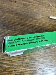 Berol Paper Wrapped 173T Black (22) 164T White (8) China Markers- Grease Pencils