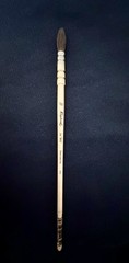 Raphael Kazan Squirrel Quill Mop Brush – Mop, Size 3/0