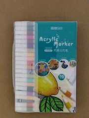 80pcs Acrylic Marker Pen Set Waterproof DIY Art Graffiti Painting Markers