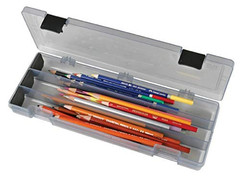 6900AB Pencil Utility Box, Art & Craft Organizer, [1] Divided Storage Box for…
