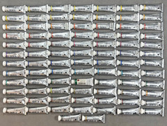 Holbein Watercolor Paints, Professional Grade, 86 Colors, 15 ml Tubes