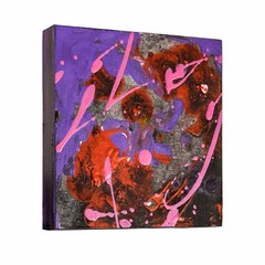 4″ x 4″ Studio 3/4″ Profile Depth Artist Wood Pouring Panel Boards Pack of 5