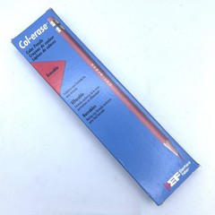 Eberhard Faber Col-erase 1297 Scarlet Red Pencils 12 Count Box New