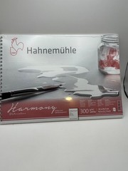 Hahnemuhle Harmony Watercolor Pad 300gsm Cold Press 8.3×11.7 New