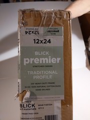 Blick art material Premier 12×24 Canvases (5)