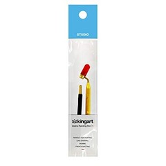 KINGART Fine Line Painting Pen Metal .5mm Ink Tool for Artists and Hobbyists