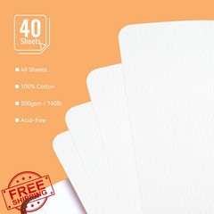 Paul Rubens Watercolor Journal 2 Pack 4.72 Square Cold Press Cotton