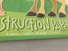 (6) NORCOM 40 Sheets 18″ x 12″ Manila Drawing Paper (1) Construction Paper NEW