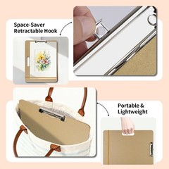 13″ x 17″ Sketch Drawing Board, Art Board with Handle, Sturdy Clip and Band, …