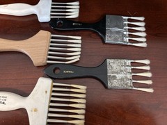 3-Whistler Pencil Artist Brushes -England-plus 2-Manet-Soies Pures-#152 France