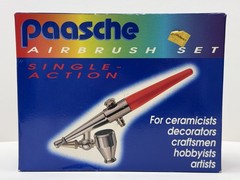 Paasche H-SET Airbrush Single Action Siphon Feed External Mix Kit TypeII USA