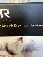 15 Pro Compressed Charcoal Drawing Set with Blending Stumps- Soft,Medium,Hard
