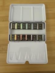Etchr Pearlescent Watercolor Set of 12 – Watercolor Paint Set – New In Box
