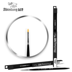 ABTEILUNG 502 MINIATURE HOBBY SYNTHETIC PAINT BRUSH ABT835-1 FLAT 1