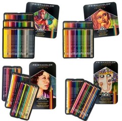 Prismacolor Premier Coloured Colouring Pencils in Tin Set 12 24 36 48 72 132 150
