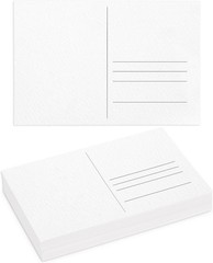 50 Sheets Watercolor Postcards 4″x6″,100% Cotton,Acid-Free Heavyweight Art Paper