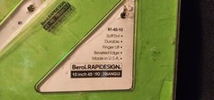 Berol RAPIDESIGN Triangles LOT OF 5 – 4 x 10inch 45°/90° & 1 x 6inch 45°-90°