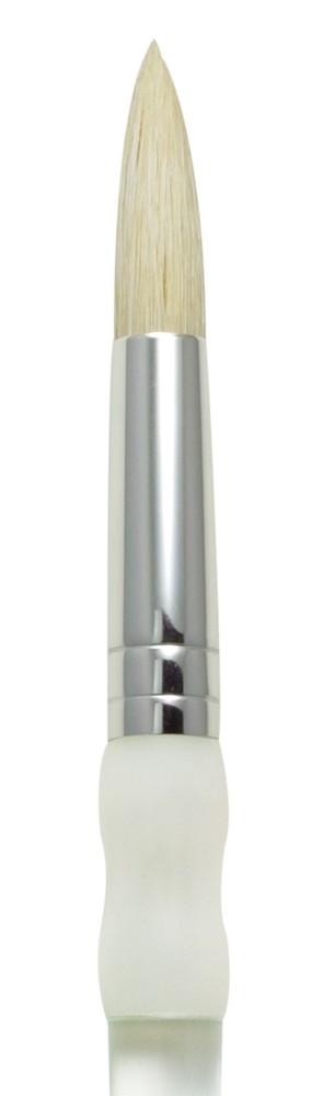 Royal Soft Grip Stiff Hog Bristle Artist – Paint Round Brush – 3, 5, 8 or 10