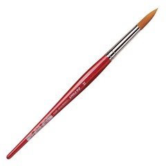 da Vinci Watercolor Series 5580 CosmoTop Spin Paint Brush, Round Synthetic wi…