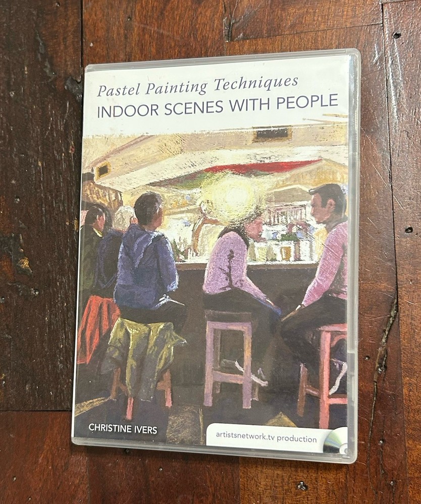 Pastel Painting Techniques – INDOOR SCENES WITH PEOPLE Art Workshop Lessons DVD