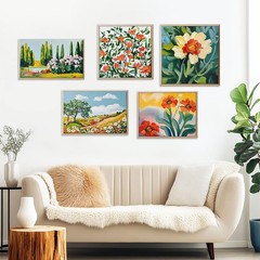 Stretched Canvases for Painting, 6×8 Inch Painting Supplies for Artists, Blan…