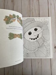 Adult Coloring Books Christmas Winter Wonderland + Stained Glass Teen Activity 2