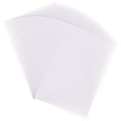100 Sheets Tracing Paper, 8.5 x 11 inches x 11 inches, Translucent,White
