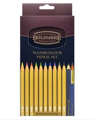 Set Of 12 Boldmere Complete Sketch Pencils in Tin