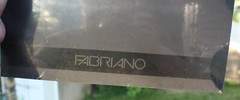 Fabriano Black Drawing Paper 29.7x42cm 300gsm 20 sheets Italy 11.75×16.5 in. NEW