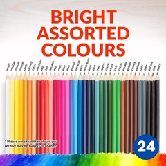 24-48pk Premium Professional Colouring Pencils Set Colours Artist Kids Adults